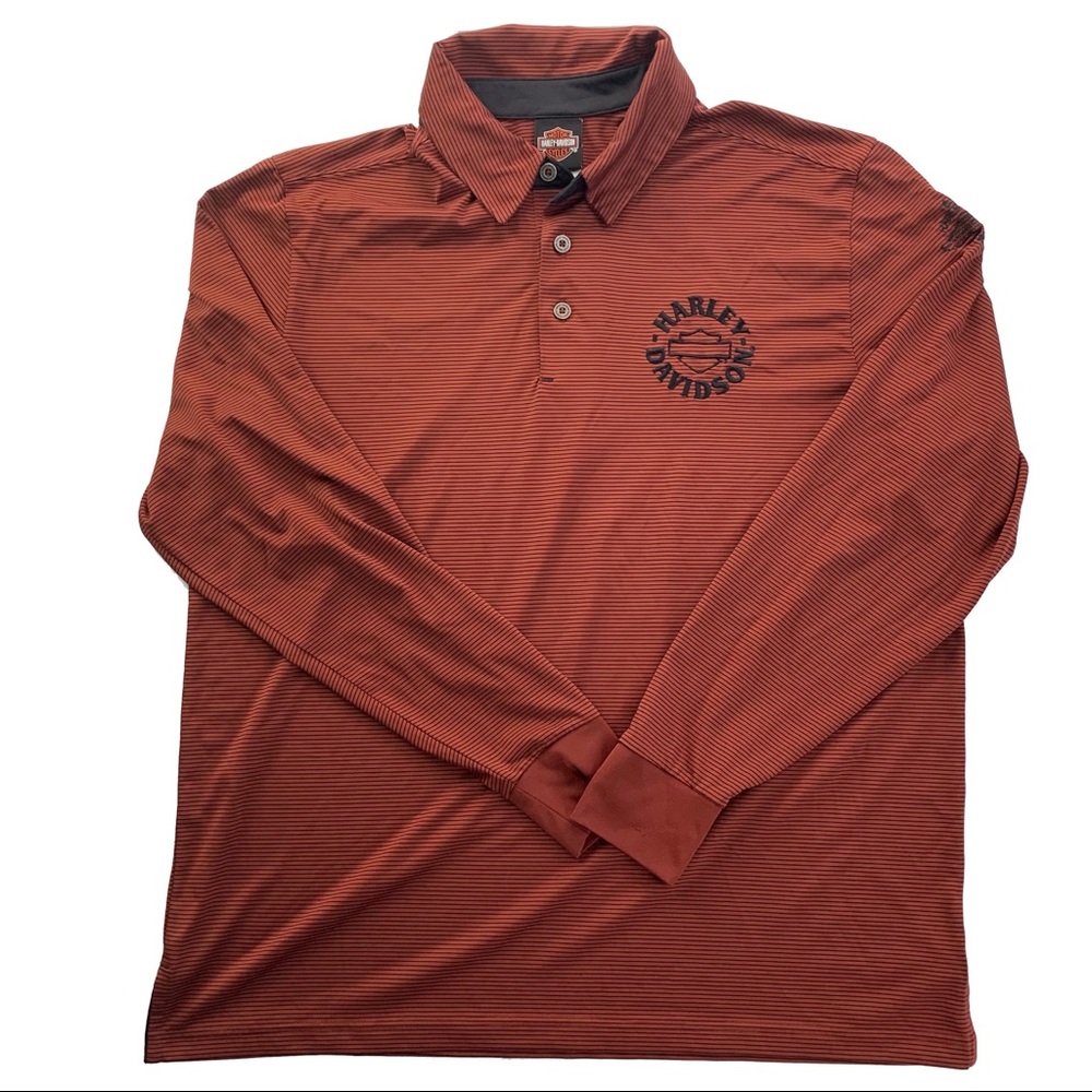 Harley Davidson long sleeve polo from El Paso, TX